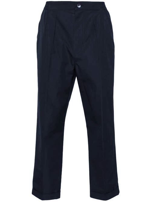 Mid-rise navy blue trousers Tom Ford | SHP005FMC087S24HB785